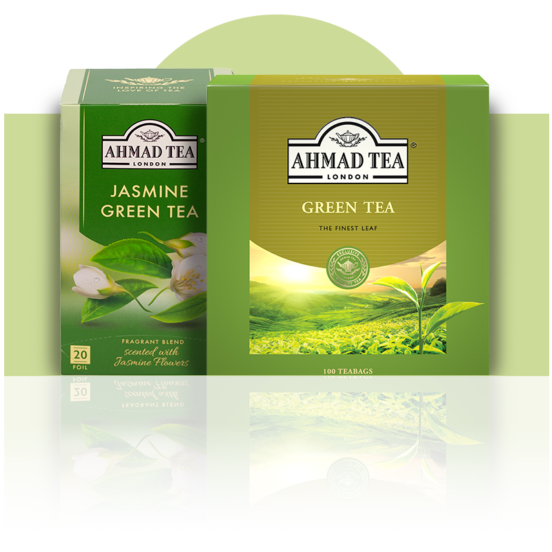 الشاي الأخضر من أحمد تي